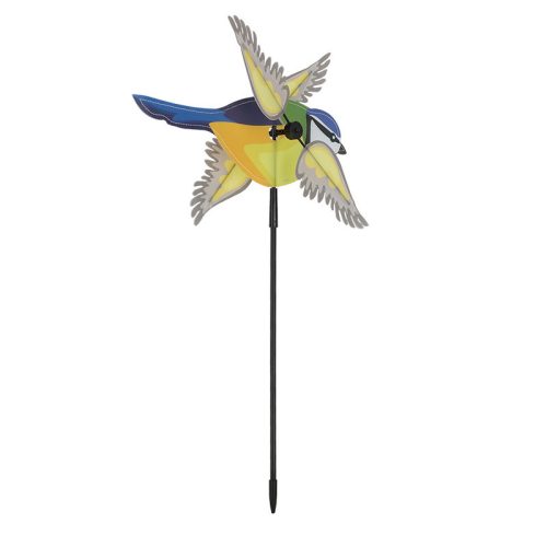 Leszúrható szélforgó, kék cinegés, 91,5 cm, csomag, 12 db