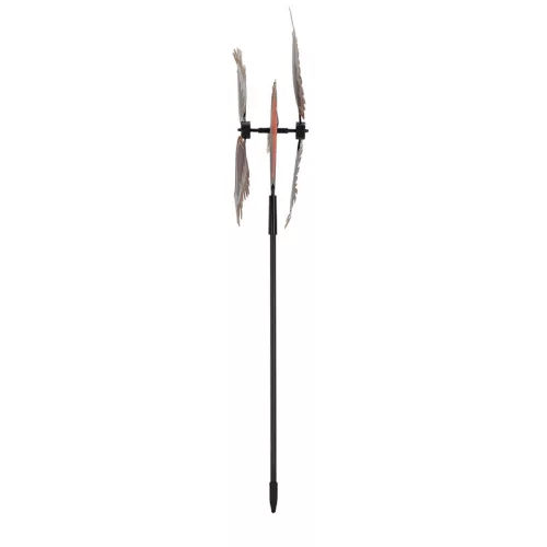 Leszúrható szélforgó, vörösbegyes, 91,5 cm, csomag, 12 db