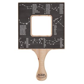   Fából készült csillagkép és holdfázis olvasó gyerekeknek, 12 x 20 cm, csomag, 12 db