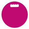 Gyerek kerti térdelőpárna, pink, 28 cm átmérőjű
