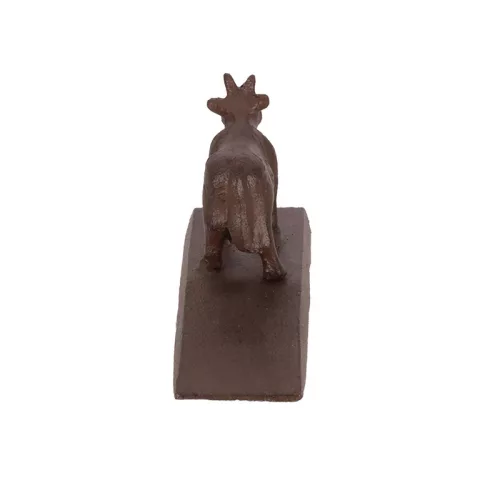 Öntöttvas ajtókitámasztó ék, bocis, 13 x 6 cm, csomag, 24 db