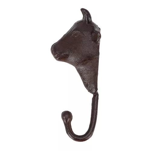 Öntöttvas akasztó, bocis, 17 x 9 cm, csomag, 12 db