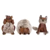 Erdei állatos bőr ajtókitámasztó, 3 féle, 1,5 kg, csomag,  6 db