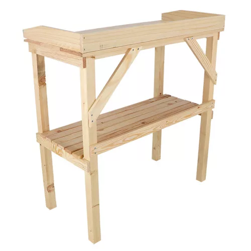 Fa ültetőasztal, 82 cm, csomag, 4 db