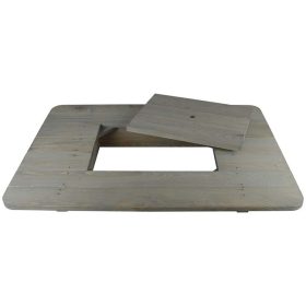   Sörös rekeszre helyezhető fa asztallap, 78 x 57 cm, csomag, 2 db