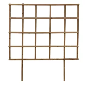   Fából készült magaságyás lugas, barna, 78 cm, csomag, 4 db