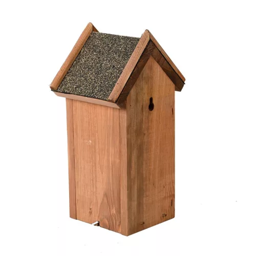 Fa madárház kék cinegének, 27 cm, csomag, 4 db