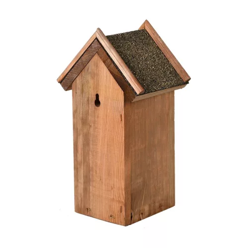 Fa madárház kék cinegének, 27 cm, csomag, 4 db