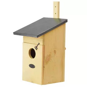   Fa madárház seregélynek, cink tetővel 39 cm, csomag, 4 db