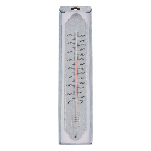 Cink hőmérő, 50 cm, csomag, 12 db