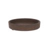Terrakotta virágcserép alátét, sötétbarna, 12 cm átmérőjű