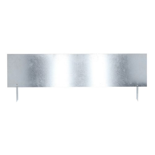 Leszúrható cink ágyásszegély, gyepszegély, 100 x 35 cm, csomag, 12 db