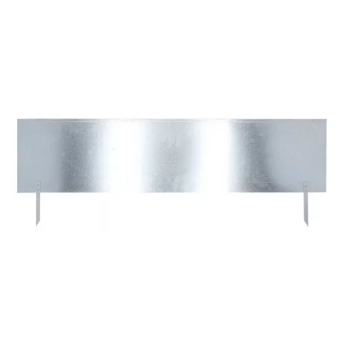Leszúrható cink ágyásszegély, gyepszegély, 100 x 35 cm, csomag, 12 db