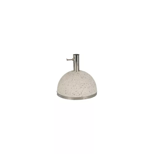 Gránit napernyő talp, fehér, 25 cm átmérőjű, 11 kg, csomag, 6 db
