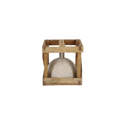 Gránit napernyő talp, fehér, 25 cm átmérőjű, 11 kg, csomag, 6 db