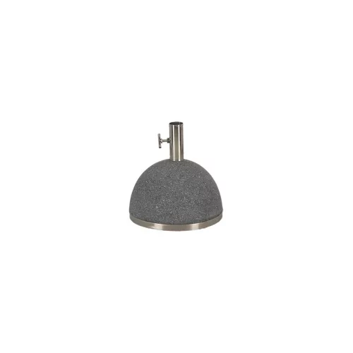 Gránit napernyő talp, sötétszürke, 25 cm átmérőjű, 11 kg, csomag, 6 db