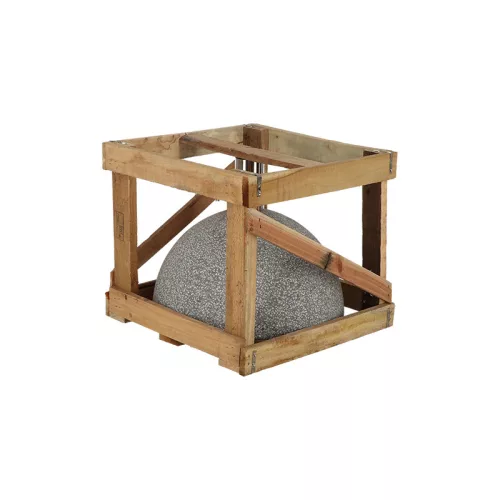 Gránit napernyő talp, világosszürke, 35 cm átmérőjű, 31,5 kg, csomag, 4 db
