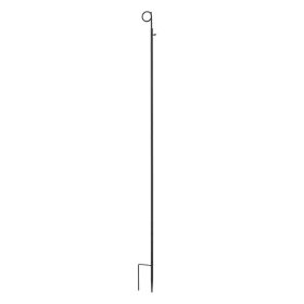   Fémből készült állítható magasságú leszúrható rúd, 150-277 cm, fényfűzérhez vagy dekorációs kiegészítőkhöz