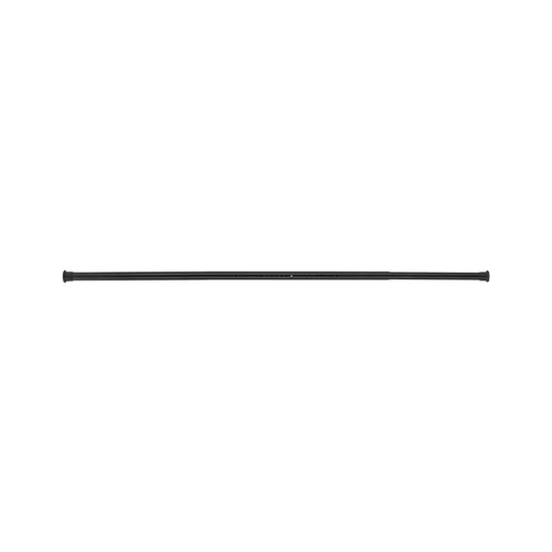 Felszerelhető teleszkópos dekorációs rúd, fekete, 71-116 cm, csomag, 6 db