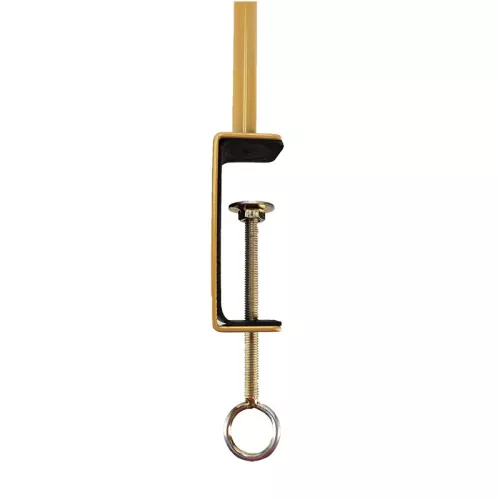Asztalra szerelhető akasztós dekorációs állvány, 112 cm, arany, csomag, 12 db