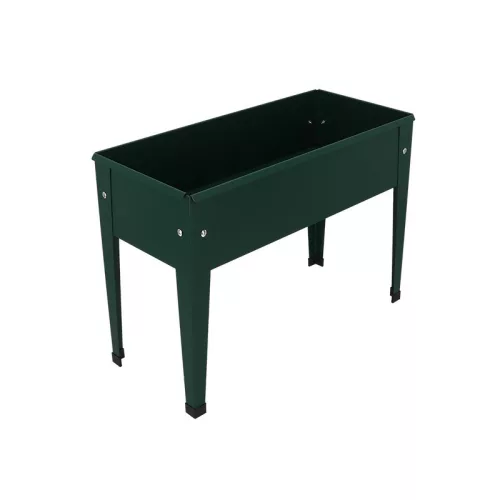Fém magaságyás, zöld, 62 cm ,csomag, 4 db