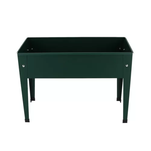Fém magaságyás, zöld, 62 cm ,csomag, 4 db