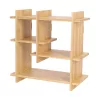 Beltéri falra szerelhető bambusz  polc, 35 x 15 x 35 cm, csomag,  4 db
