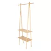 Beltéri  bambusz dekorációs állvány, 82 x 28 x 173 cm, csomag,  2 db