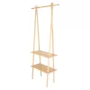Beltéri  bambusz dekorációs állvány, 82 x 28 x 173 cm, csomag,  2 db