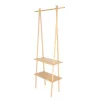 Beltéri  bambusz dekorációs állvány, 82 x 28 x 173 cm, csomag,  2 db