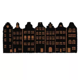  Kókuszrost lábtörlő, csatorna menti házak, 75x25 cm, csomag, 6 db
