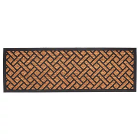   Szőtt mintás kókuszrost és gumi lábtörlő, 120 x 40 cm, csomag, 6 db