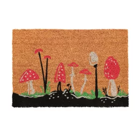   Kókuszrost lábtörlő gomba mintás, 60 x 40 cm, csomag, 6 db