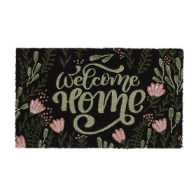 Welcome home feliratos kókuszrost lábtörlő, 75 x 45 cm