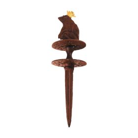 Békás öntöttvas locsolótömlő vezető, 33 cm