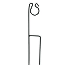 Leszúrható fém tömlőtartó, slag tartó, 35 cm