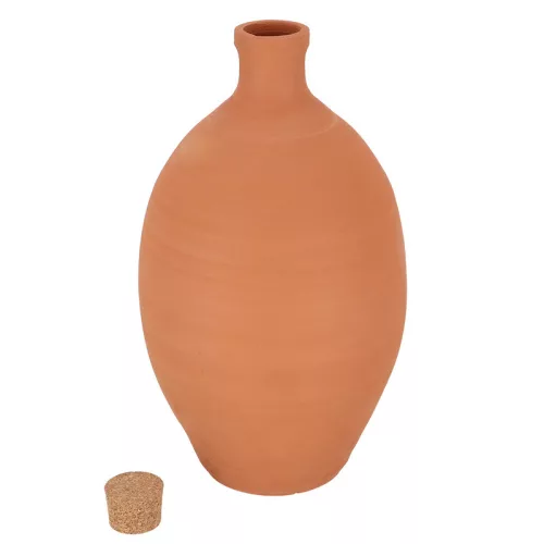Olla, terrakotta csepegtető, gyökér öntöző edény, 6 literes, csomag, 4 db