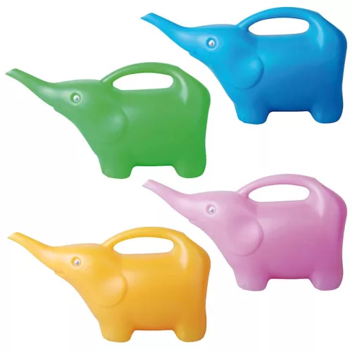 Színes elefánt locsolókanna, 1,5 literes, pink