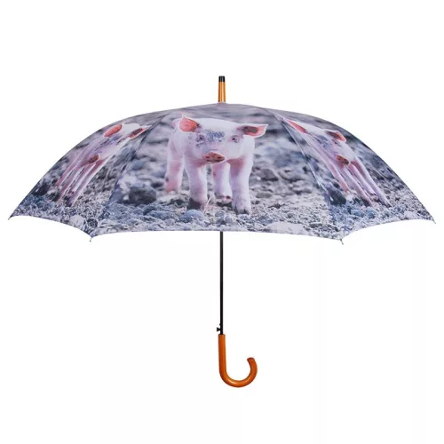 Esernyő, vegyesen, 120 cm átmérőjű, 4 féle, csomag, 12 db