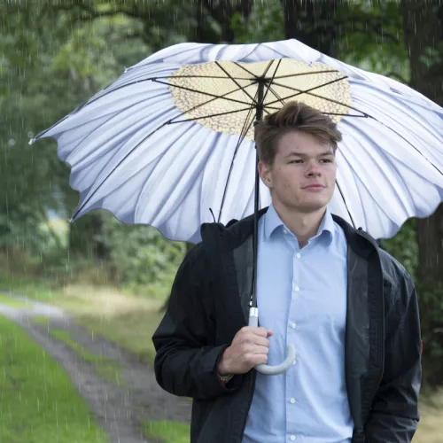Esernyő vegyesen, 105 cm átmérőjű, 3 féle, csomag, 12 db