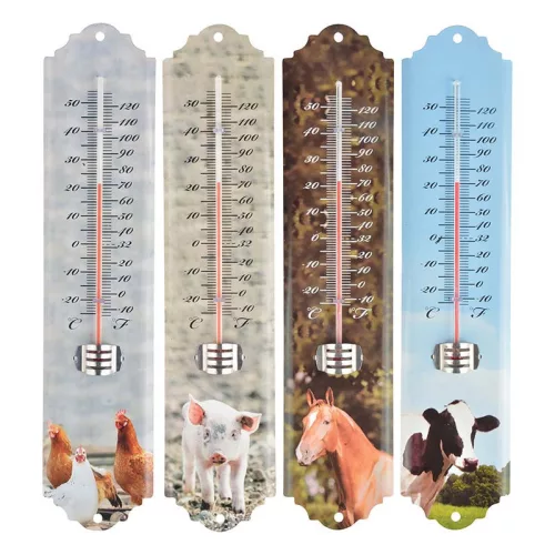 Farm állatos hőmérő, malacos, 30 cm