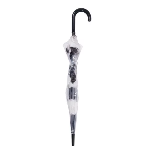 Cinegés átlátszó esernyő, 81 cm átmérőjű, csomag, 12 db