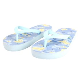   Tengerpart mintás flip-flop papucs gyerekeknek 25, Sea You felirattal