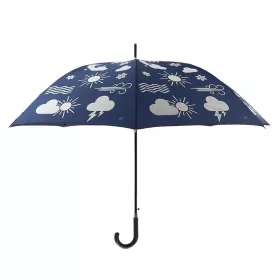   Esőre színváltós felhő mintás esernyő, 116,5 cm átmérőjű, csomag, 12 db