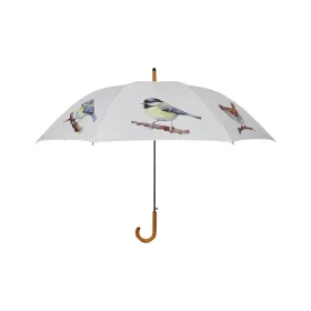 Madár mintás esernyő, 120 cm átmérőjű