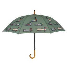 Vadkacsás esernyő, zöld, 120 cm átmérőjű