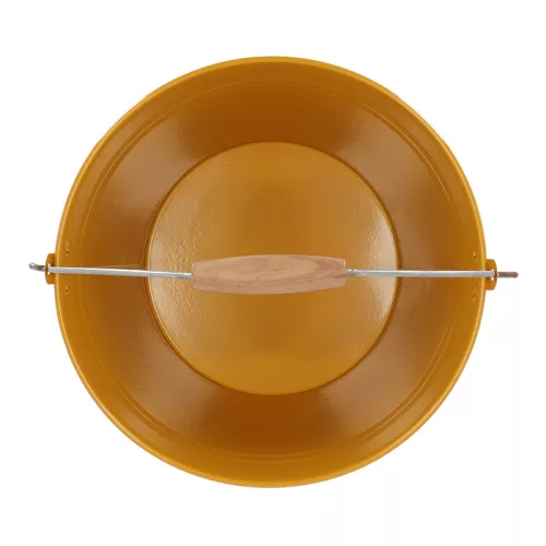 Cink kerti vödör, fa fogóval, 10,75 literes, csomag, 8 db