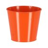 Cink virágcserép, 16 cm átmérőjű, narancssárga