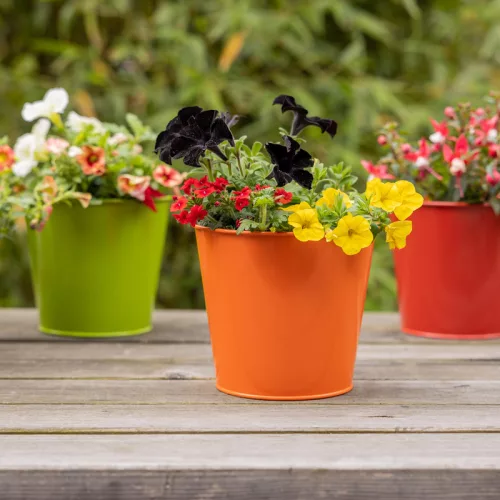 Cink virágcserép, 16 cm átmérőjű, csomag, 24 db