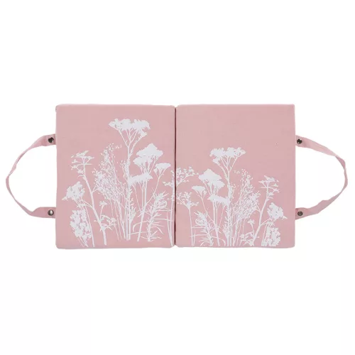 Mezei virág mintás kerti térdelőpárna, kék, zöld, pink ,csomag, 12 db